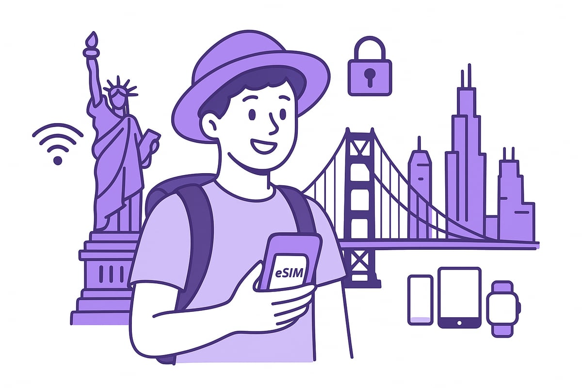 Understanding eSIMs for USA Travel