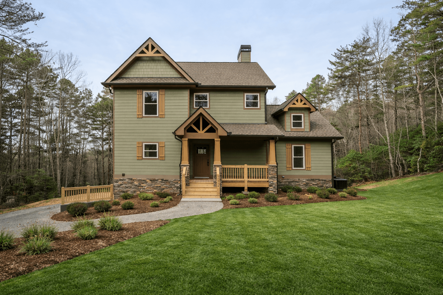 3 bedroom, 2.5 bathroom custom home in GA,TN,NC, and SC