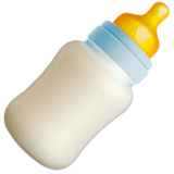 baby bottle emoji