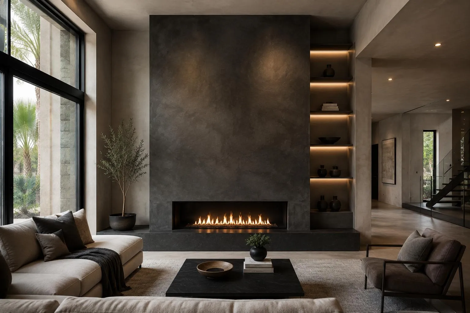 Intérieur maison style Loft New-Yorkais