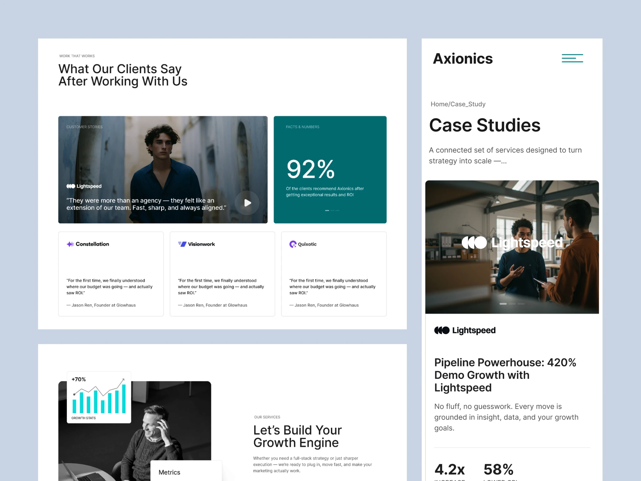 Portfolio & Agency Website Template
