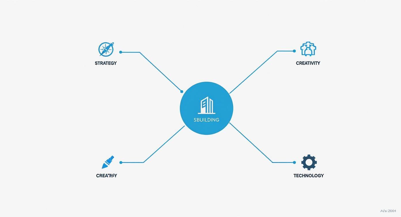 Infographic about wat is een digital agency