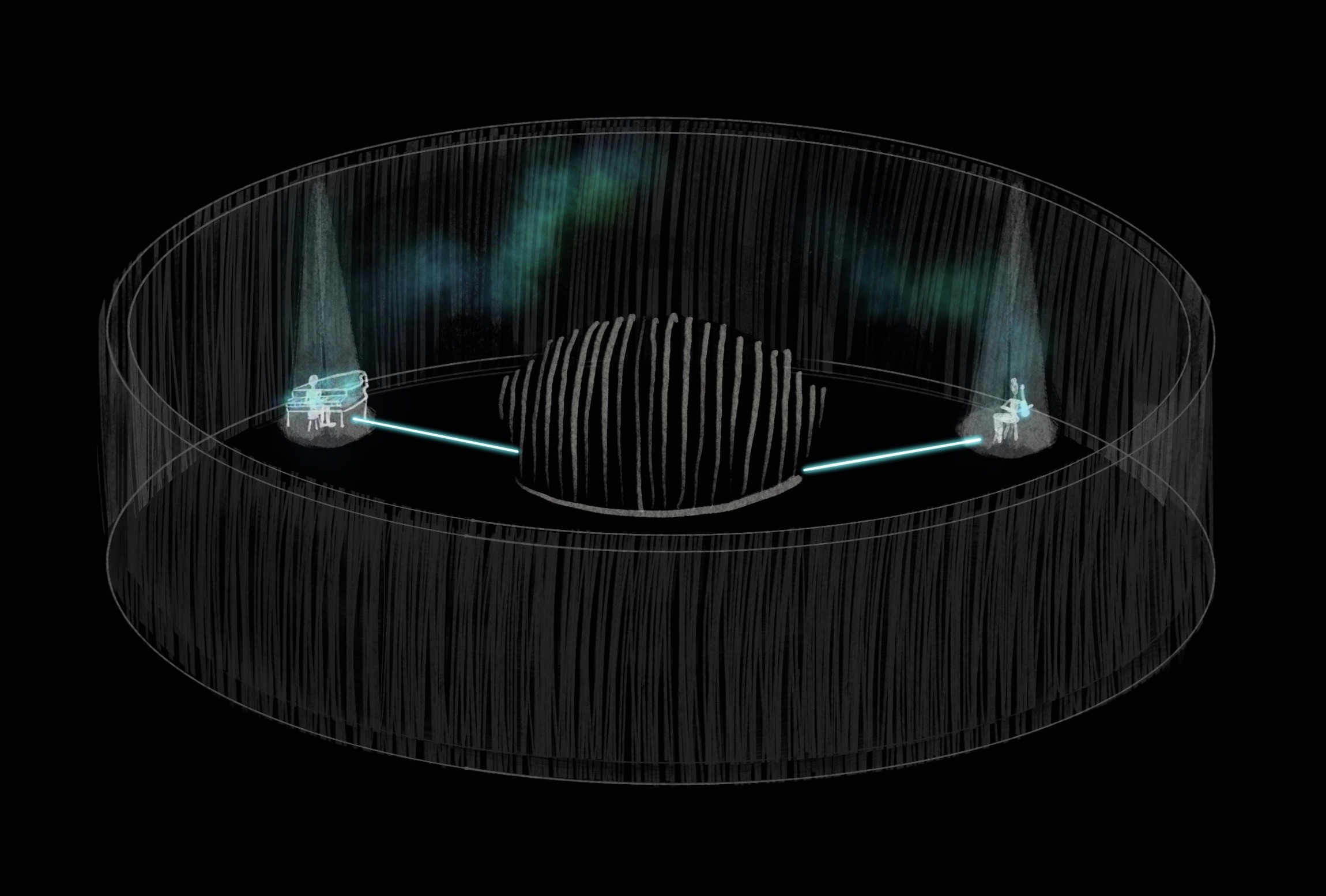 Immersive art installation for BMW by RenaiXance.