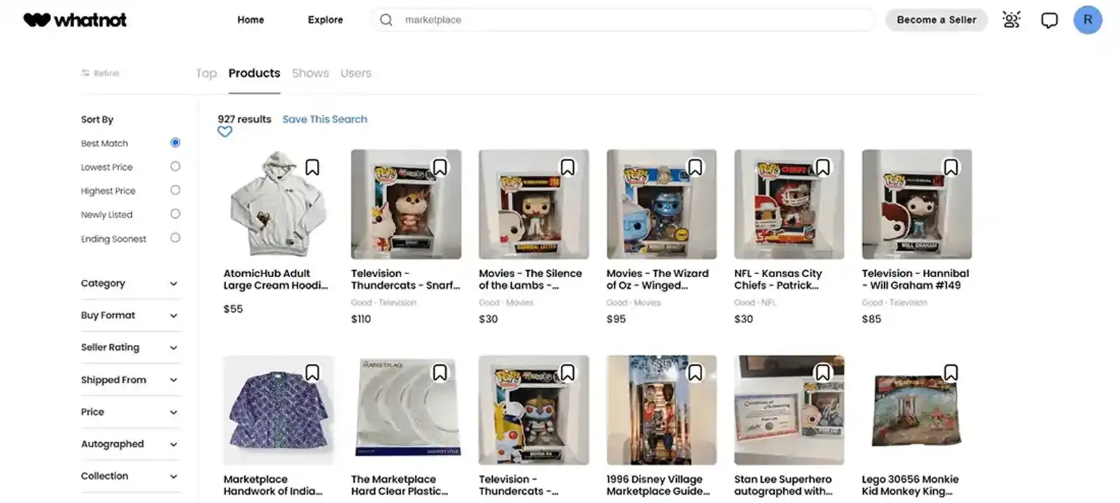 WhatNot Marketplace