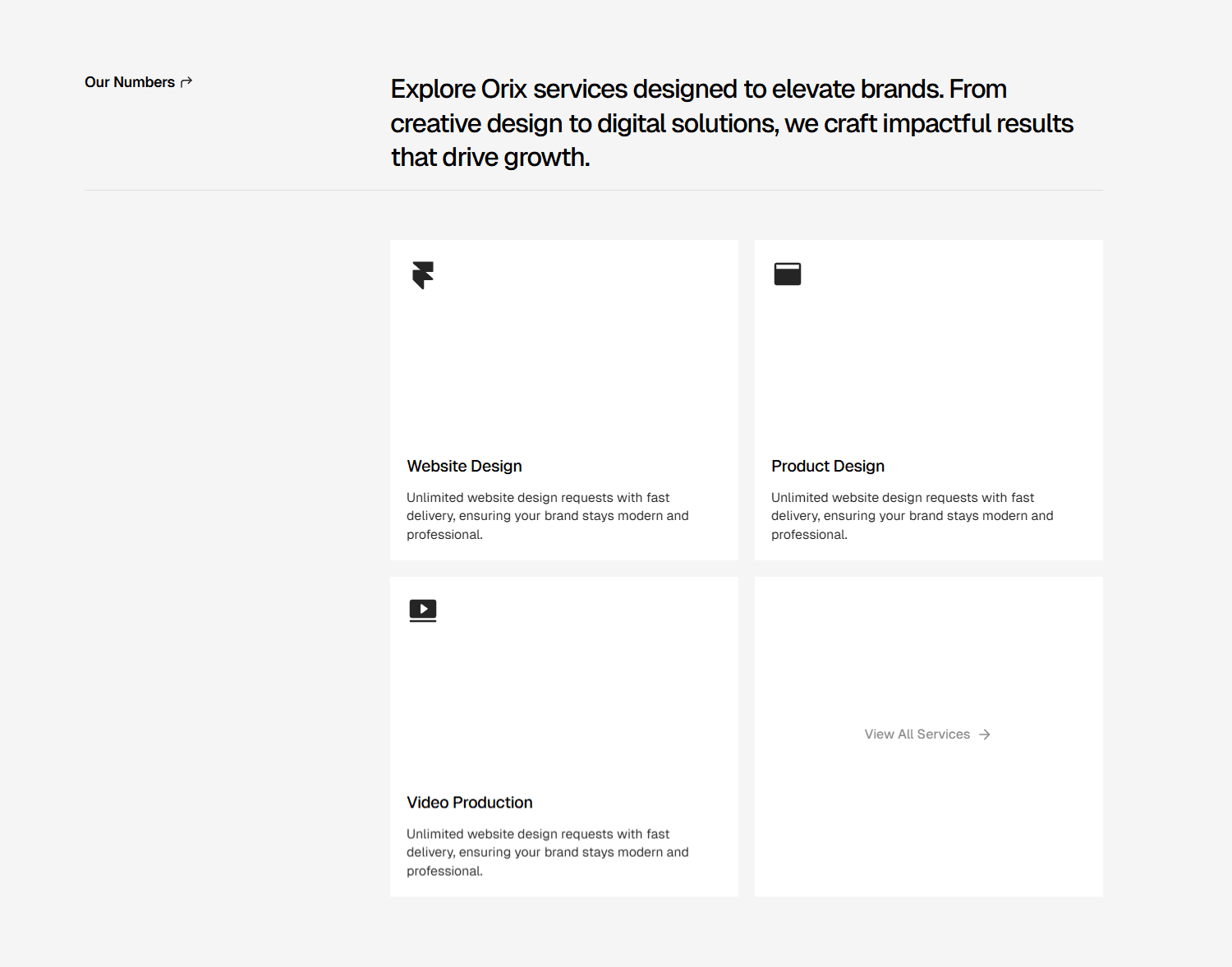 Framer Service Component