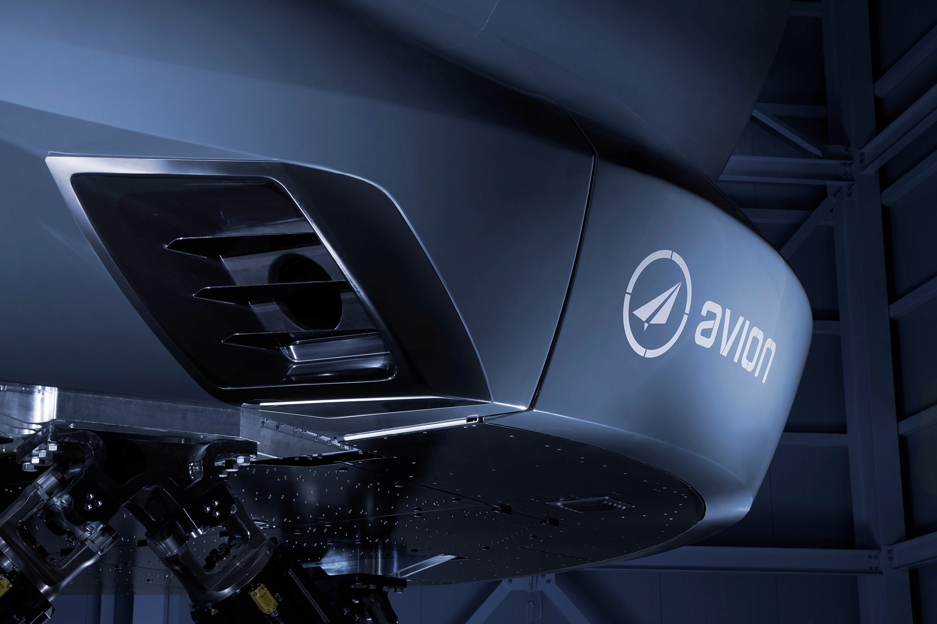 Avion A320 Full Flight Simulator