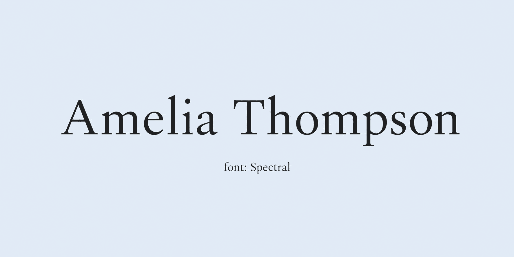 Sample name signed in a cursive signature font on a light background, with the font name labeled below.
