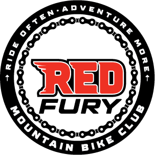 Red Fury circular badge