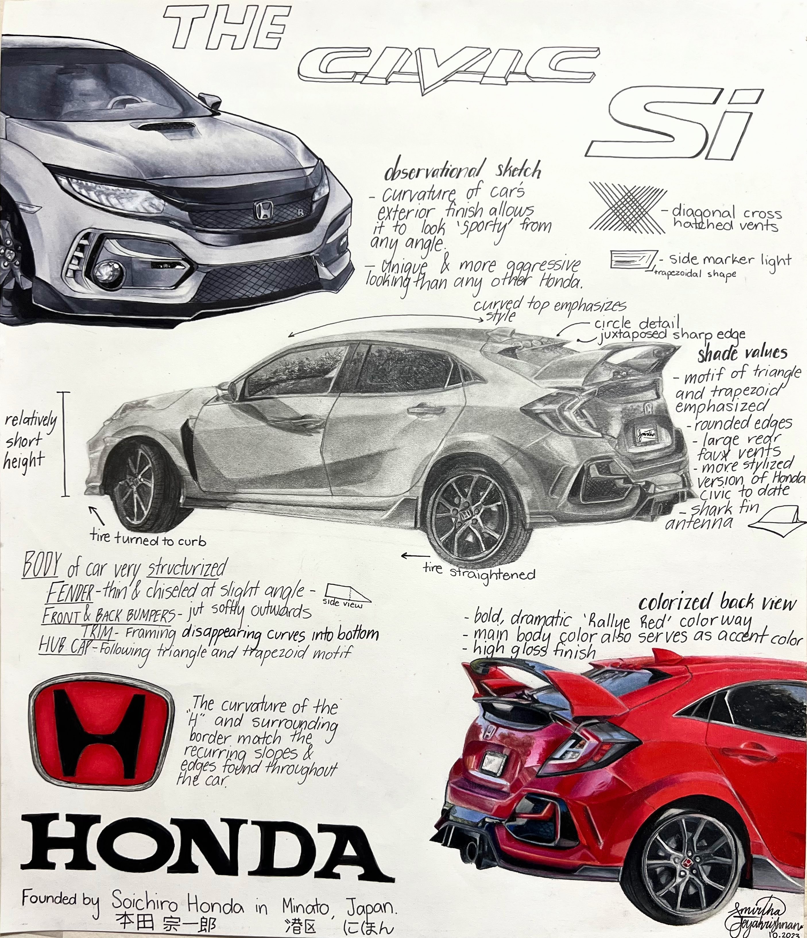Car drawing