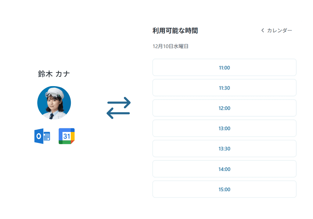 Calendar sync illustration