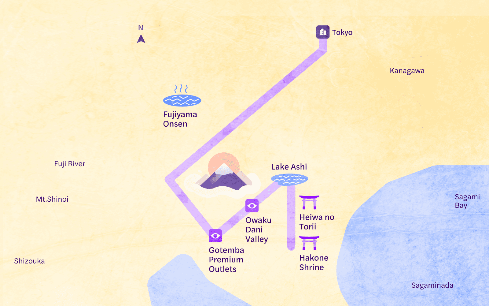 24551 - Tokió - Tokióból: Fuji-hegy, Ashi-tó, Owakudani-völgy és Onsen vezetett egynapos túra - 06