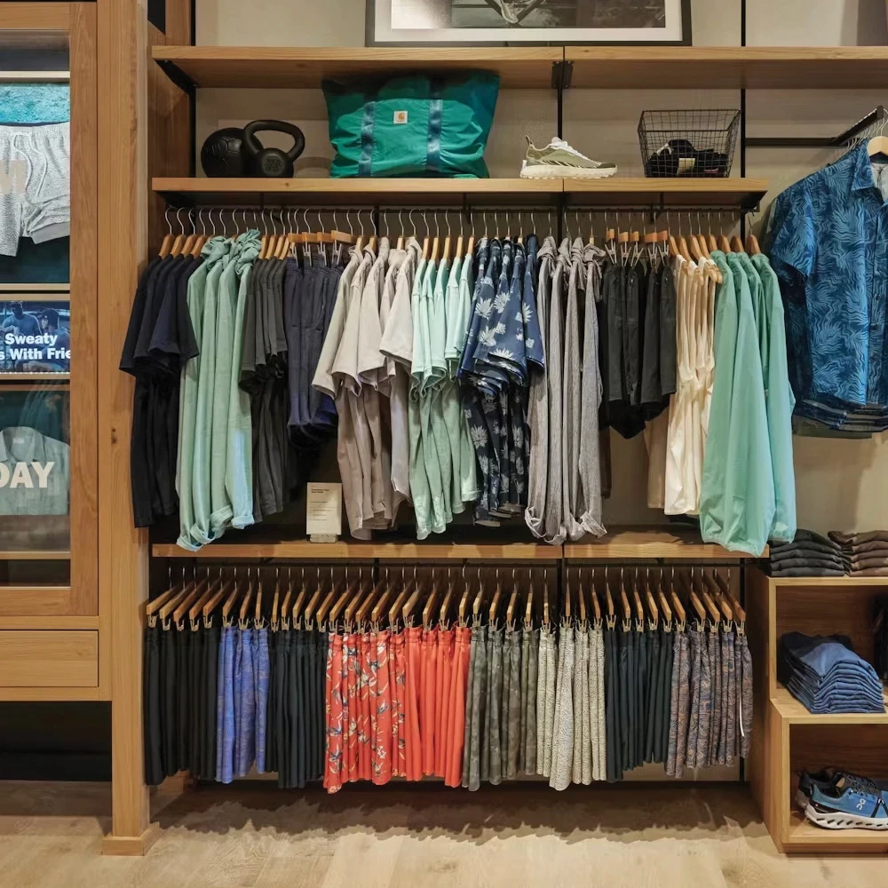 rail of clothes