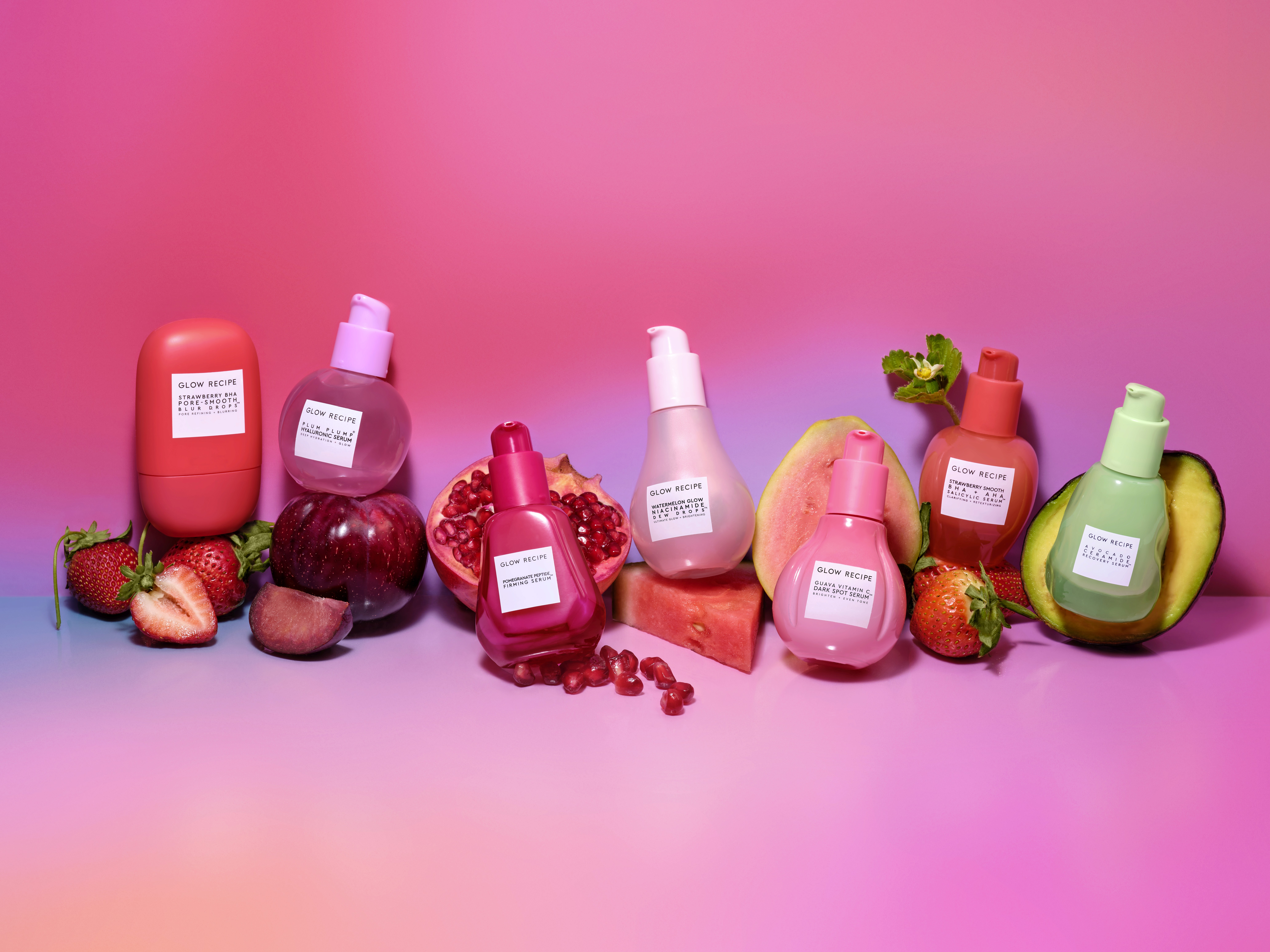 Packaging Design for Glow Recipe's Serum Line