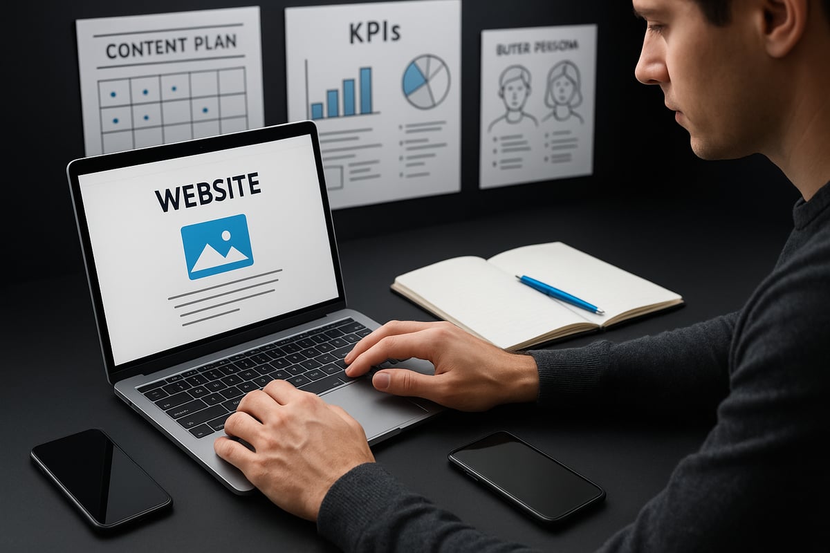 Die richtige Strategie zur Umsetzung deiner Website-Texte