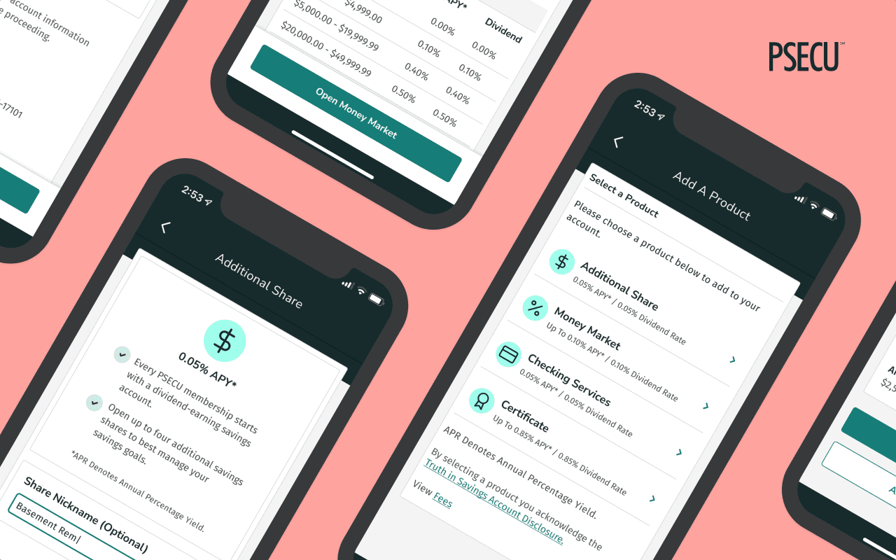 PSECU Mobile App Feature Design