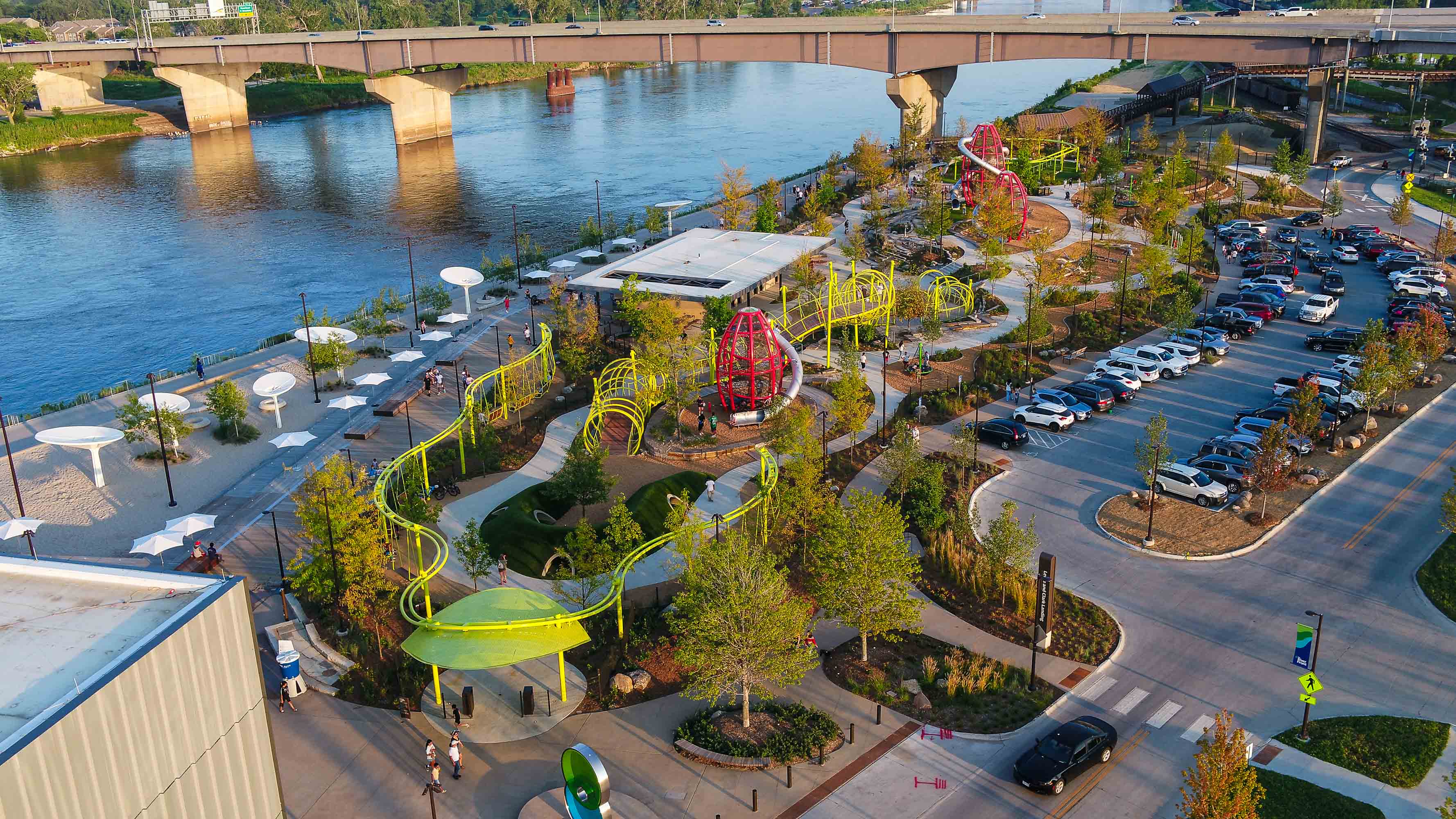 playground omaha river front