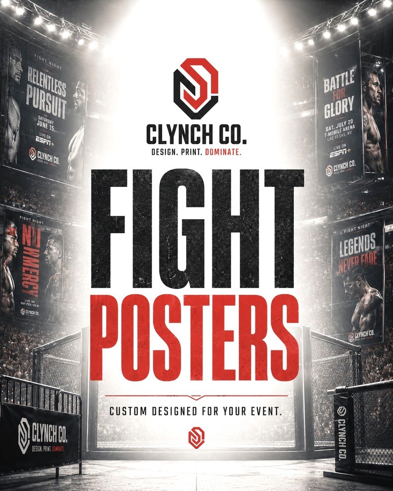 Clynch Co. custom fightwear and team apparel design