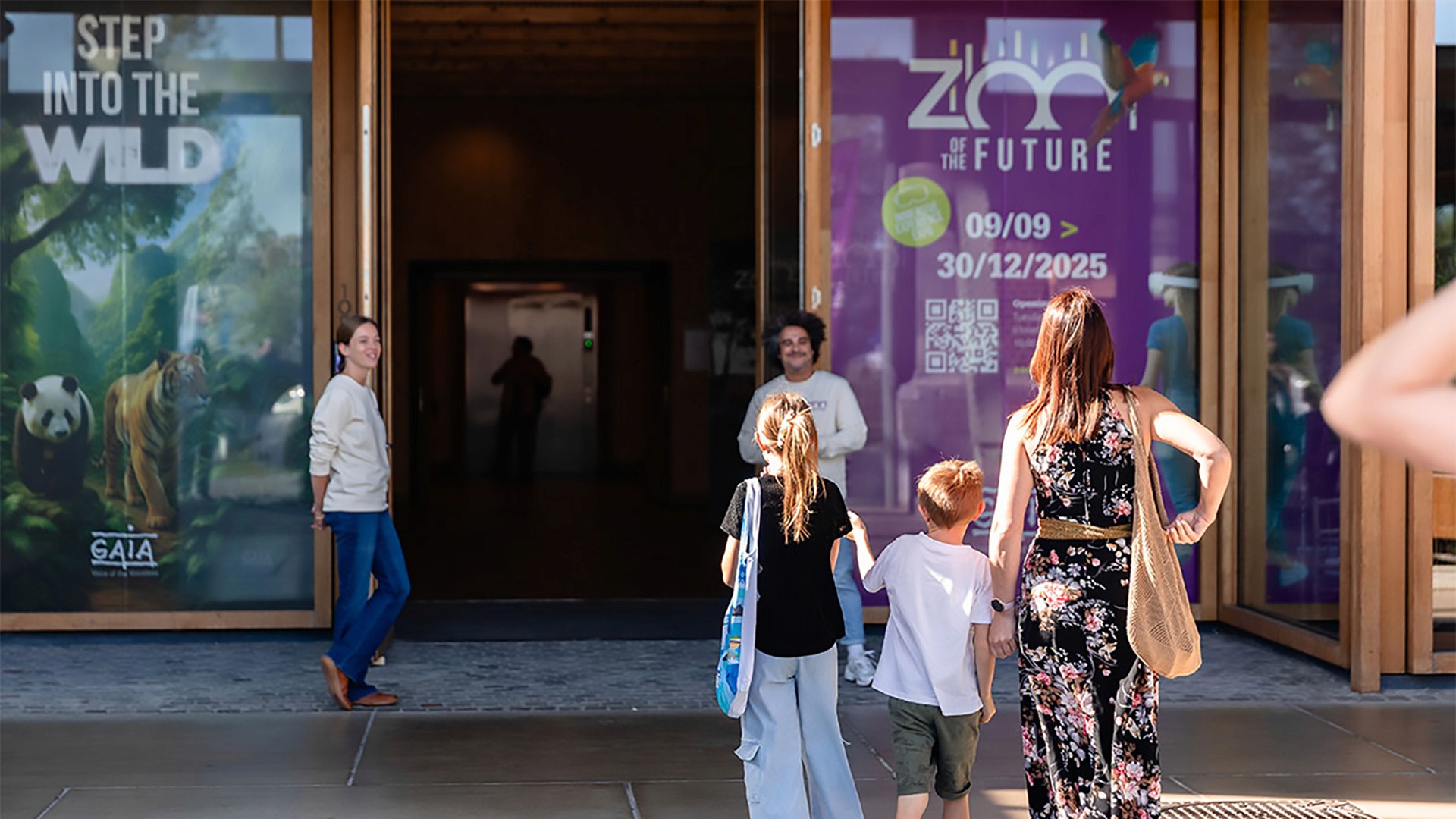 Exhibit photo of GAIA's Zoo of The Future