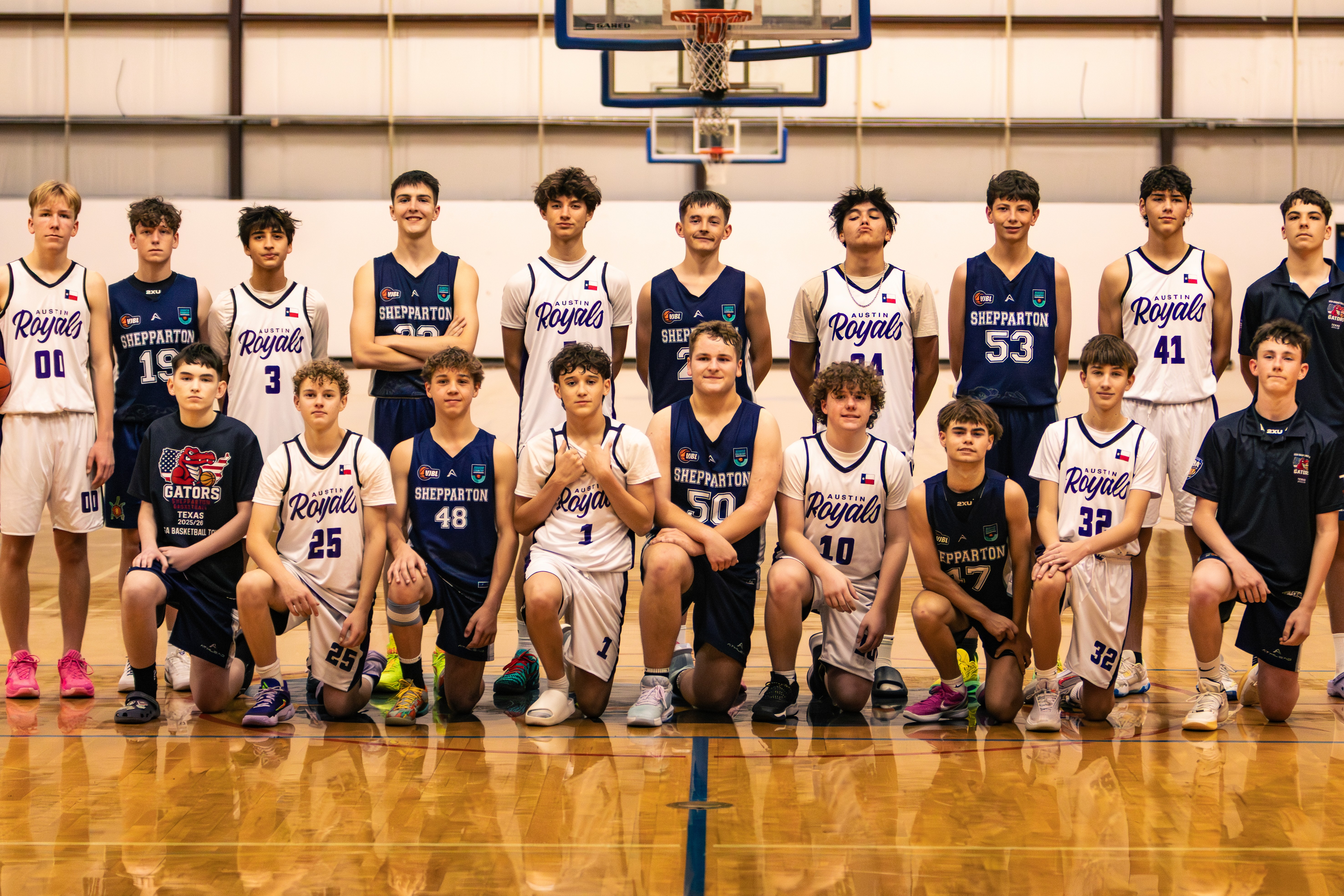 Rachel, personal trainer, looking to the side confidently in a fitness studio