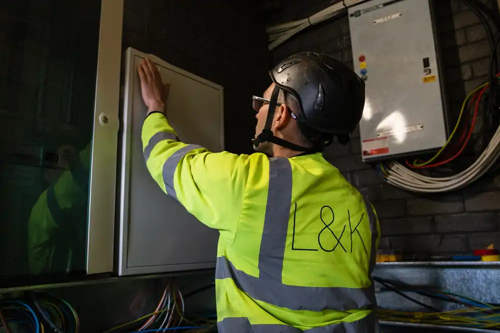 Electrical testing work by L&K