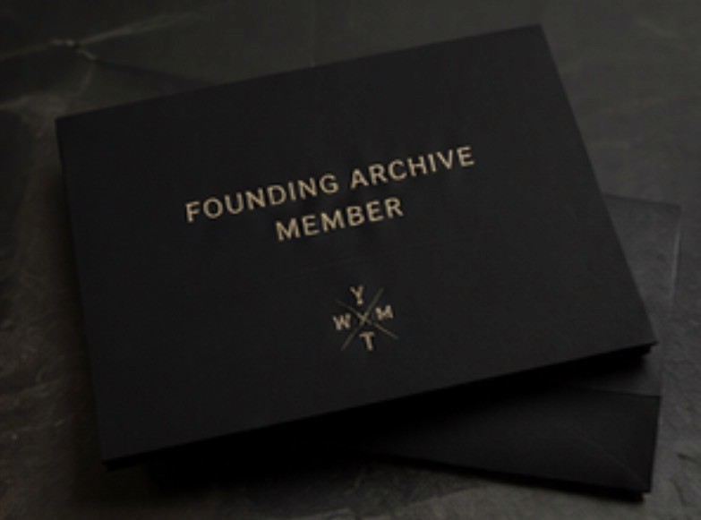 Founding archive member package