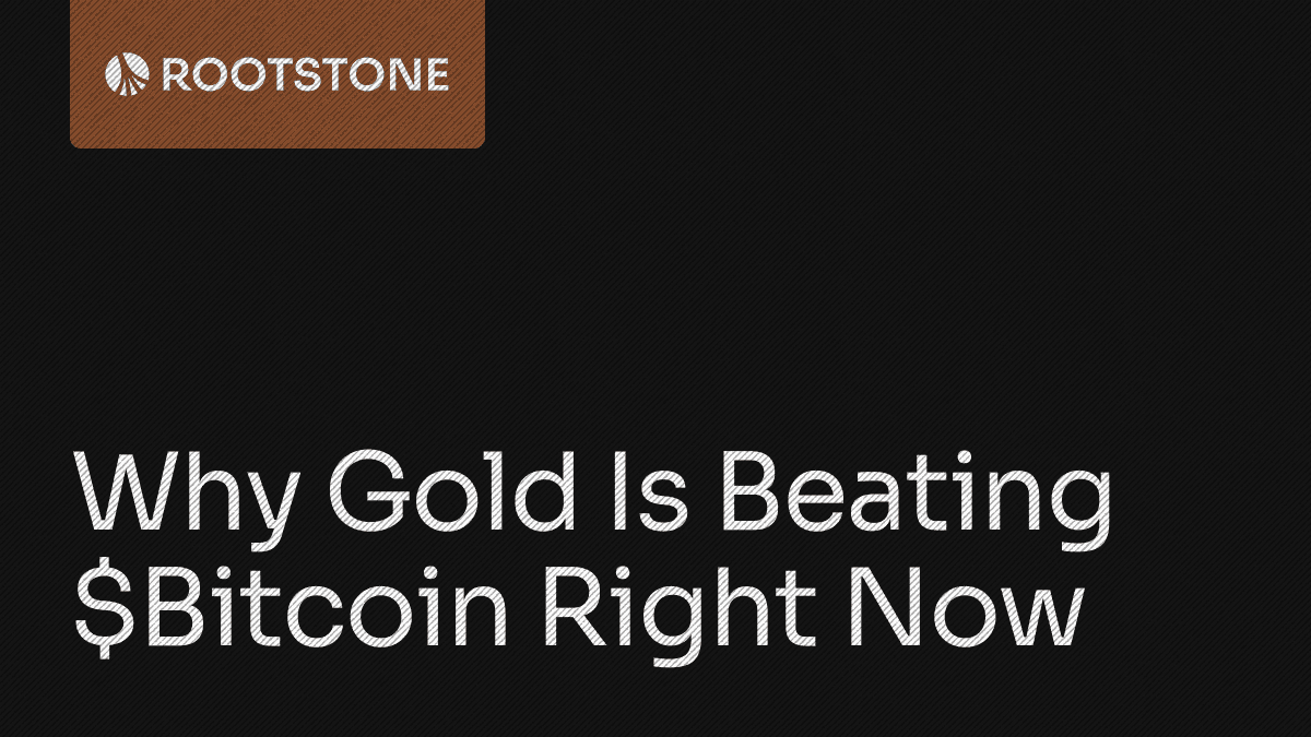 Why gold is beating bitcoin