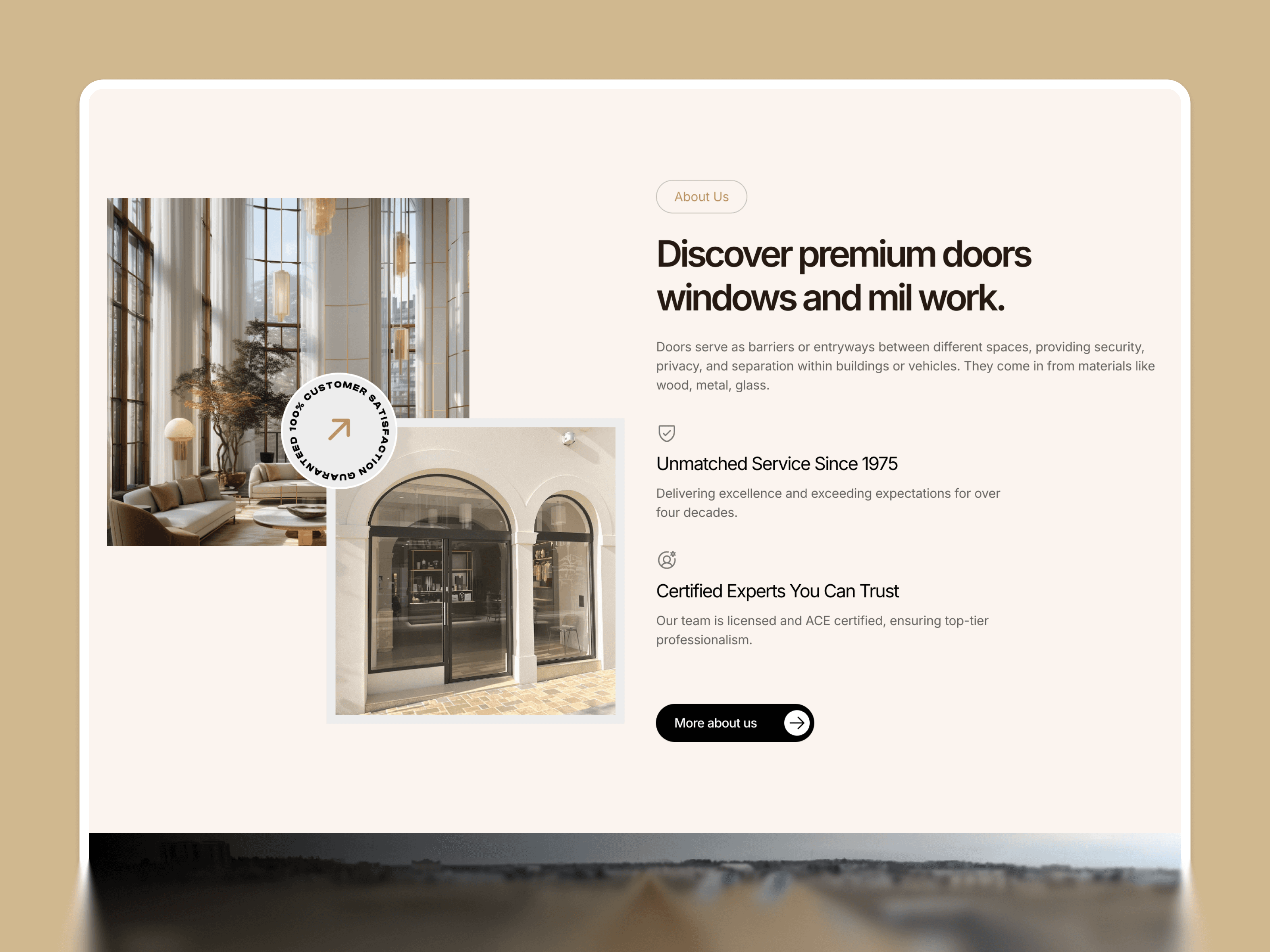 Windows, Doors & Home Repair Framer Site