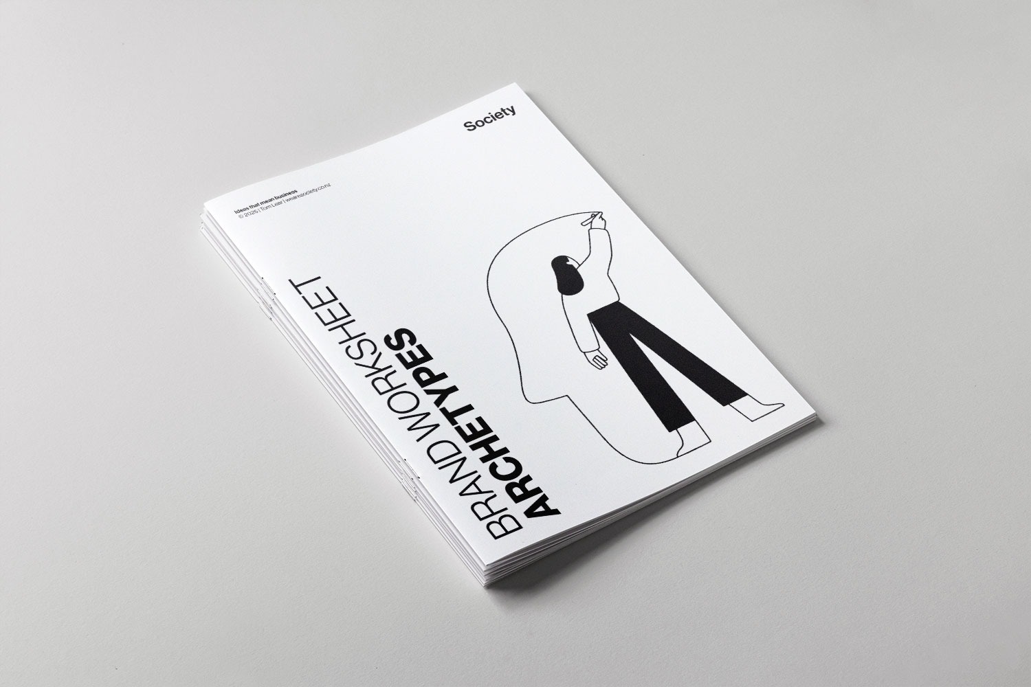 An image of a startegy brief template