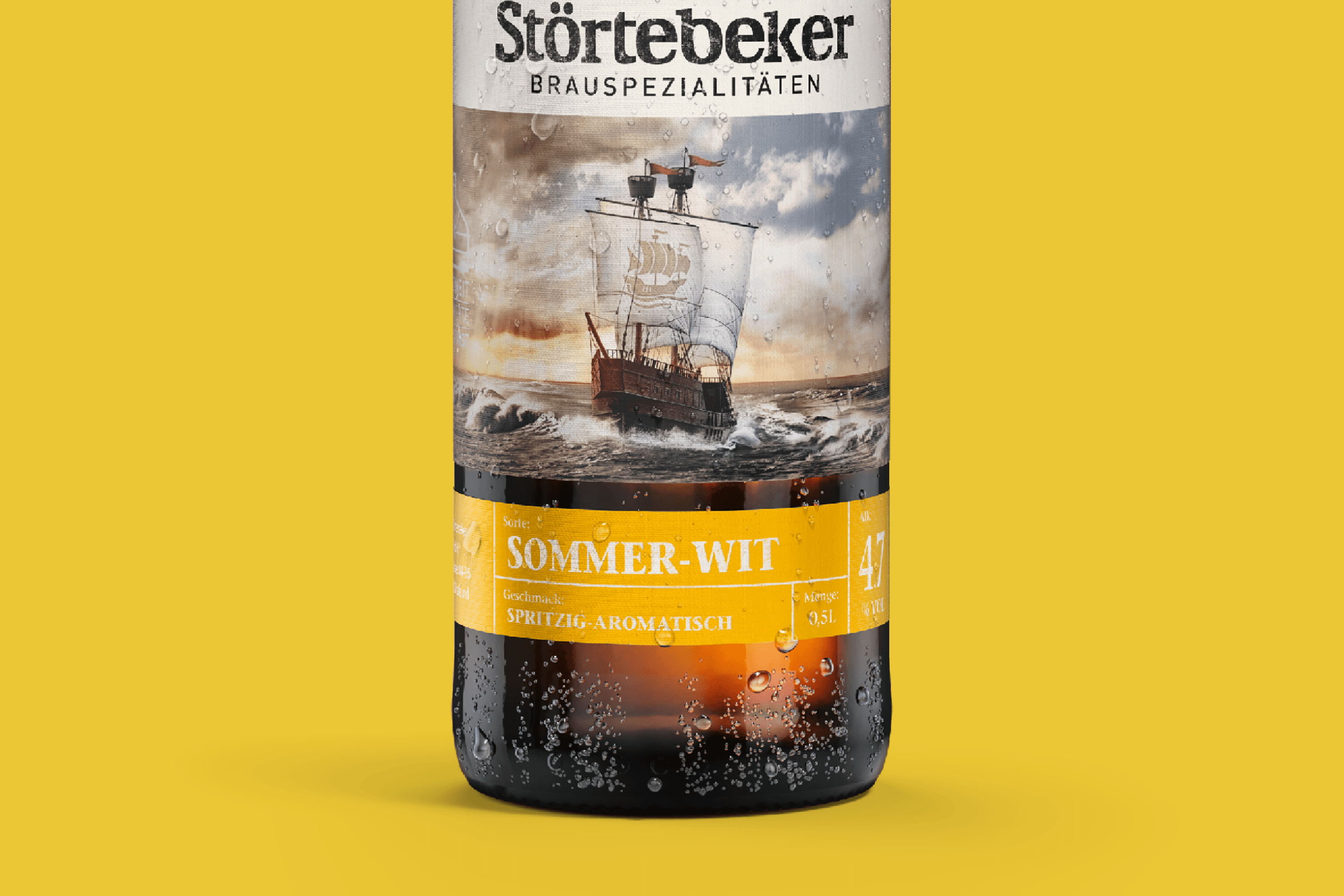 Störtebeker Sommer-Wit beer bottle