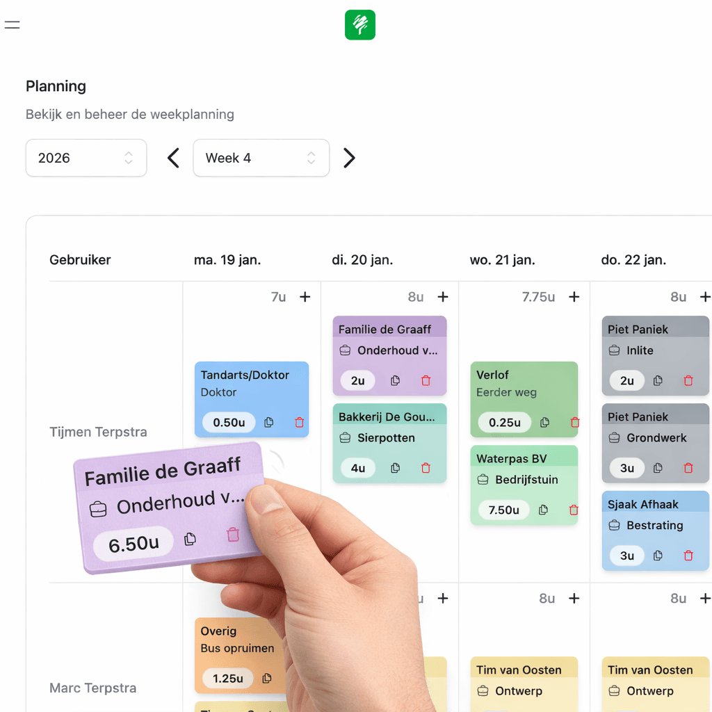 An image of Freelio's budget ui