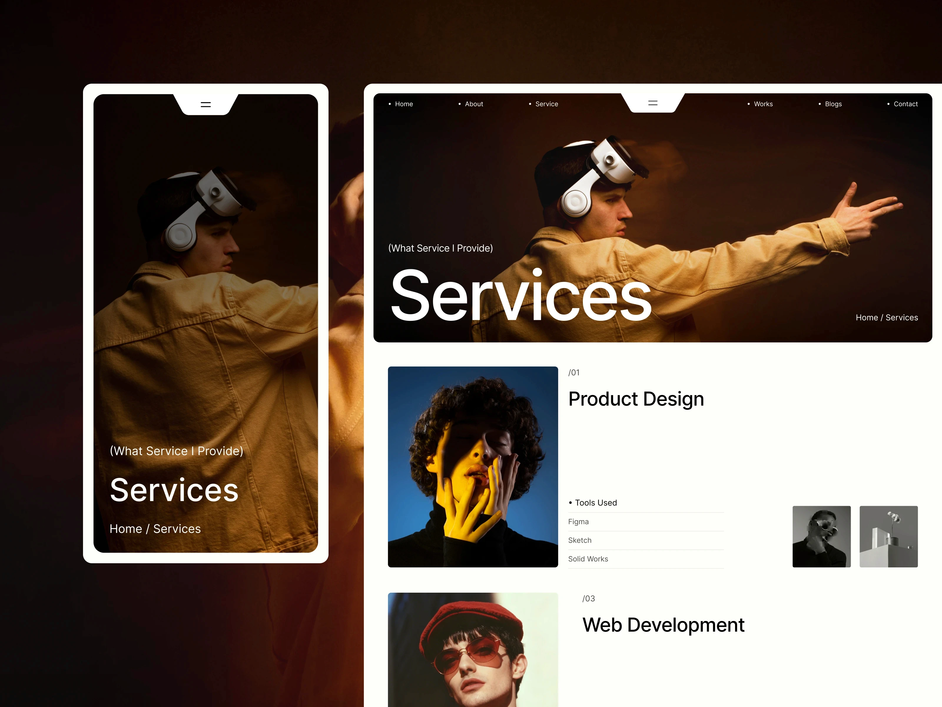 Portfolio & Agency Website Template