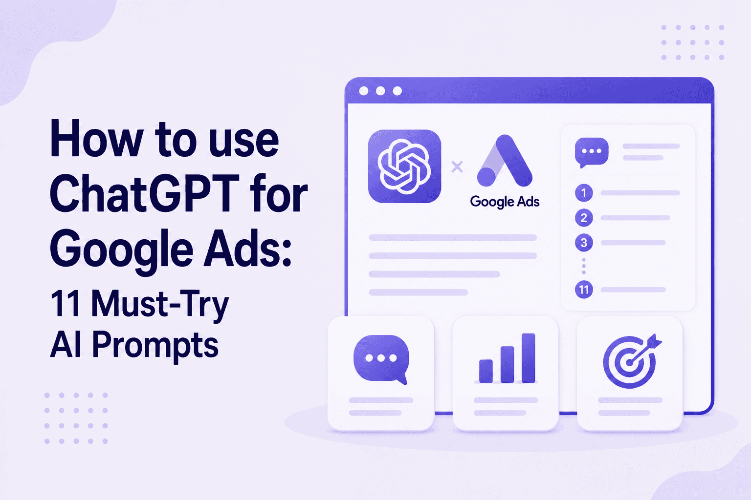 chatgpt for google ads prompts to use