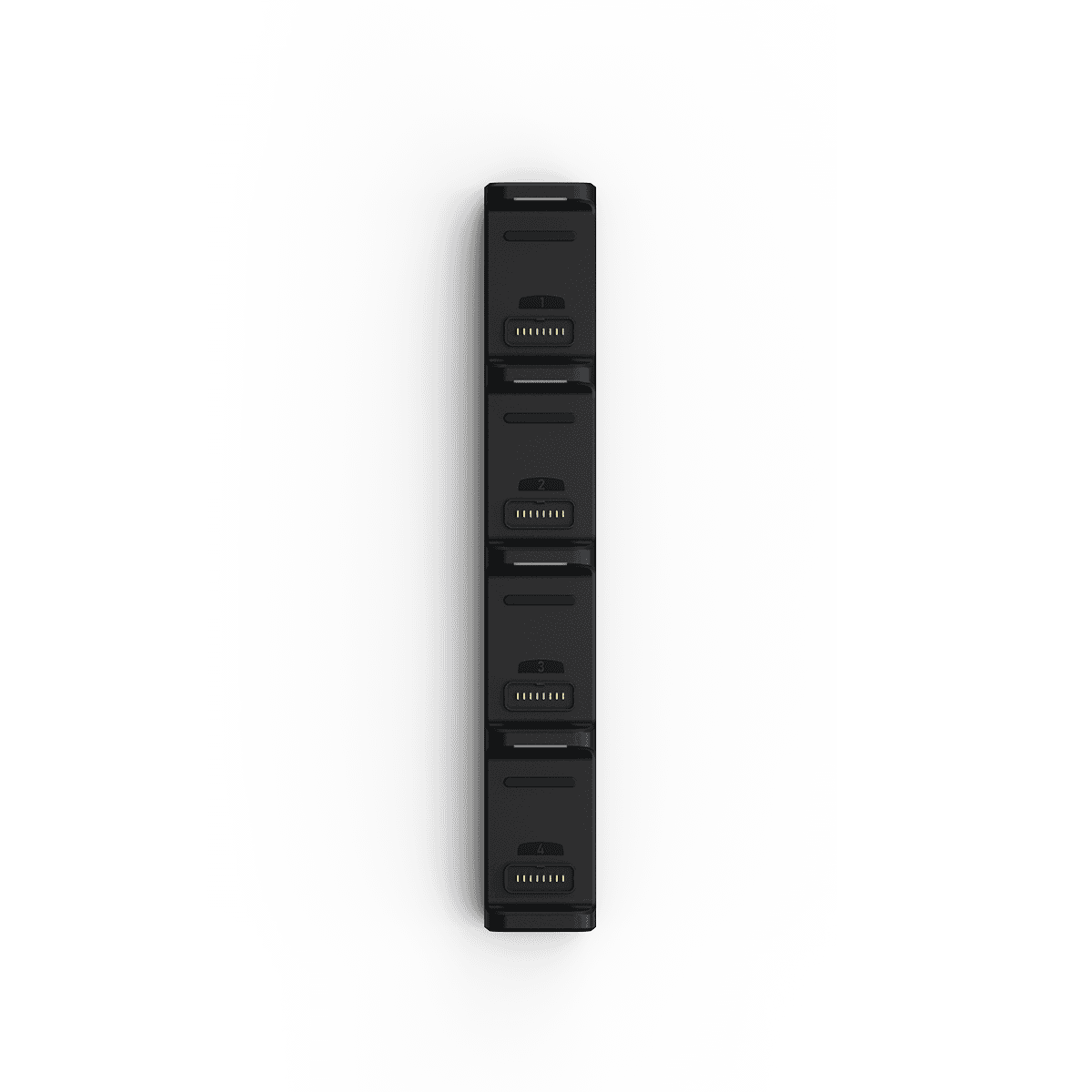 Charging Hub Hypershell vue de dessus avec 4 ports de charge pour batteries d’exosquelette