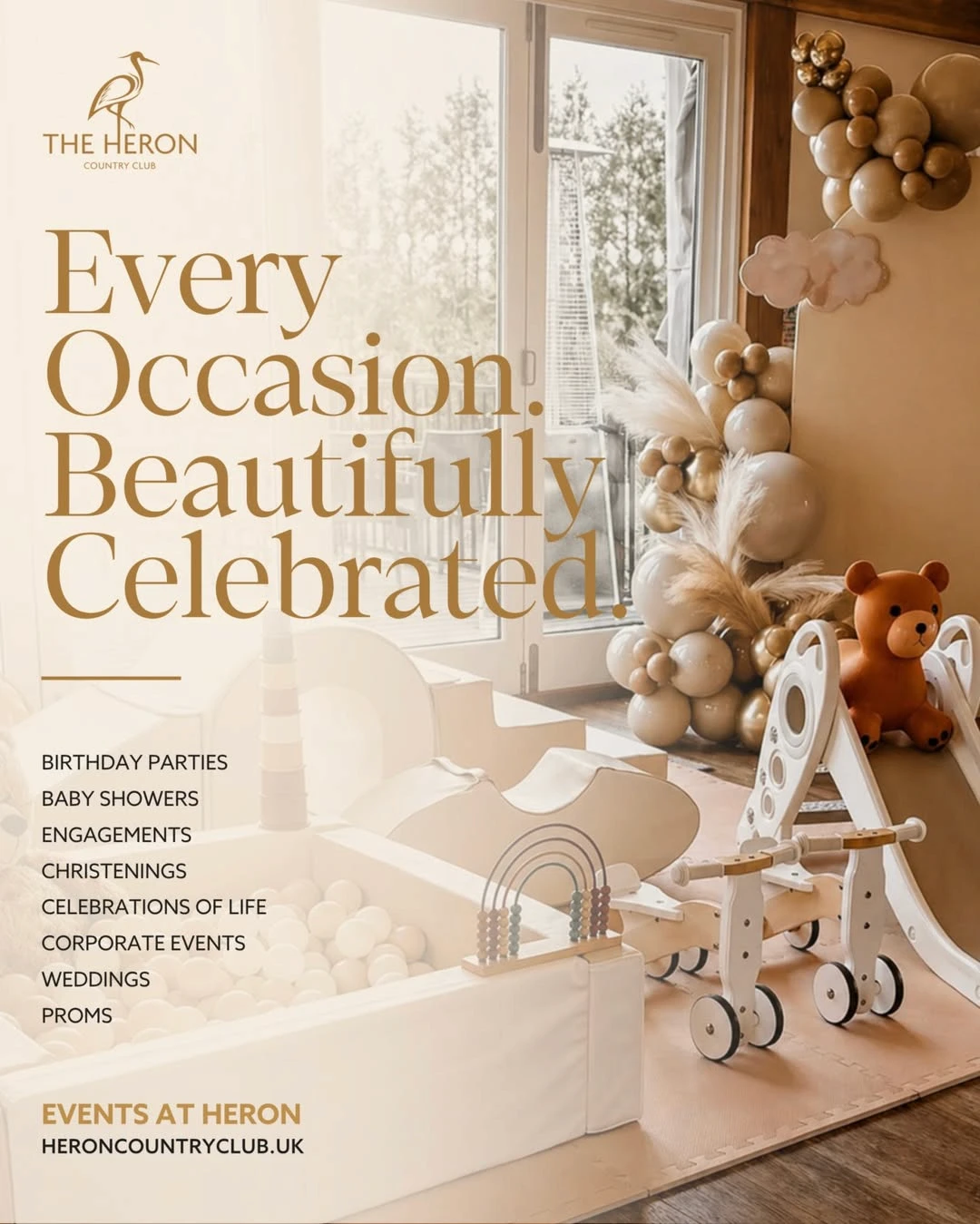 The Heron Country Club: Every Occasion Beautifully Celebrated