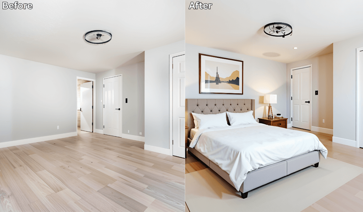 Virtual Staging for Small Living Rooms: Make Them Feel Spacious with AI