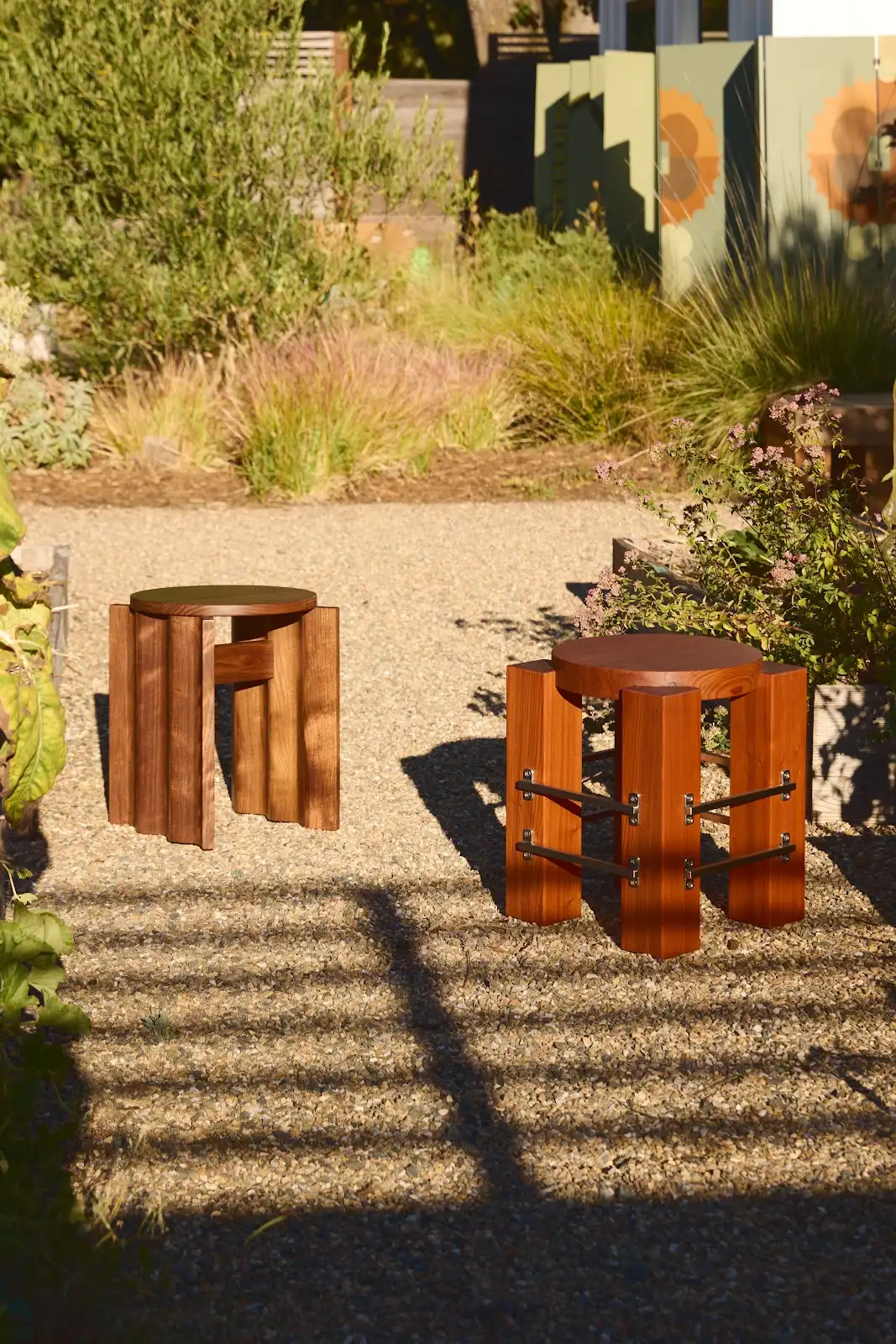 Corrugated Side Table