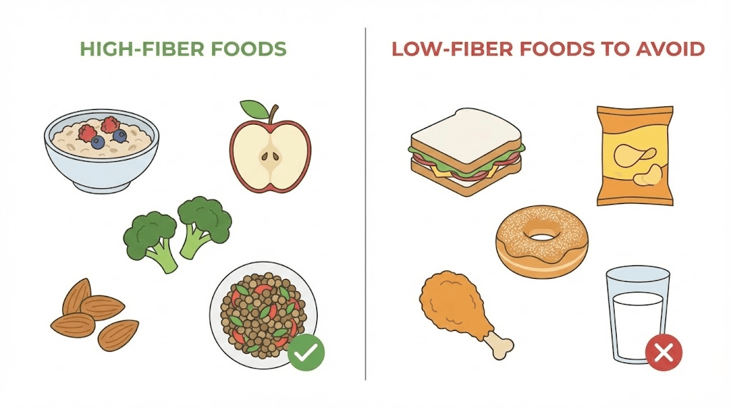 Best and worst foods for semaglutide constipation treatment