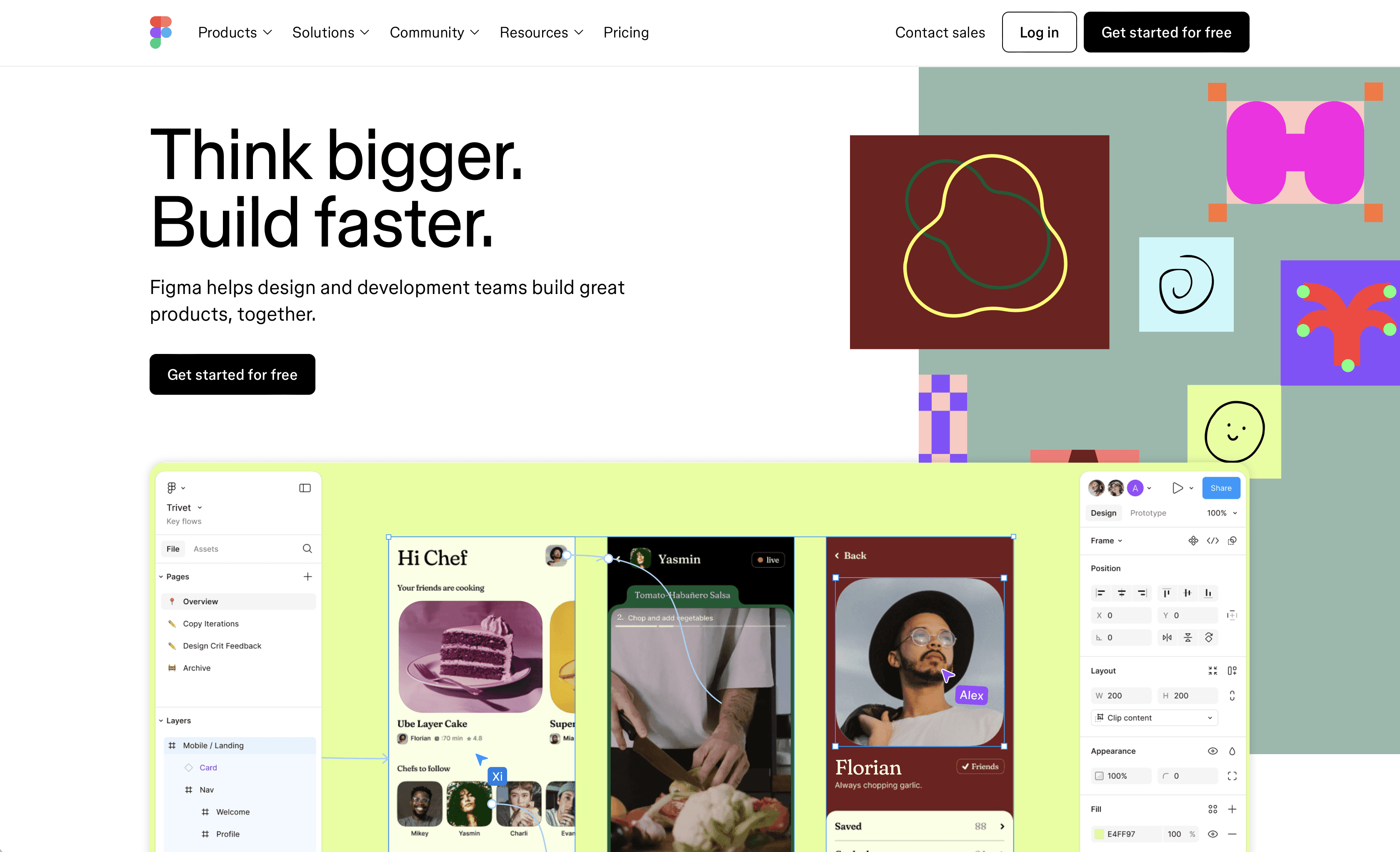 An image of Figma's website