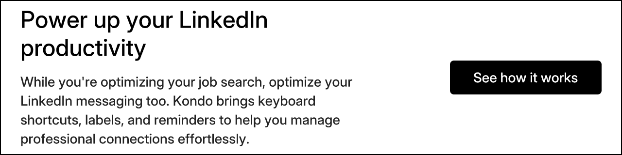 Power up your LinkedIn productivity
