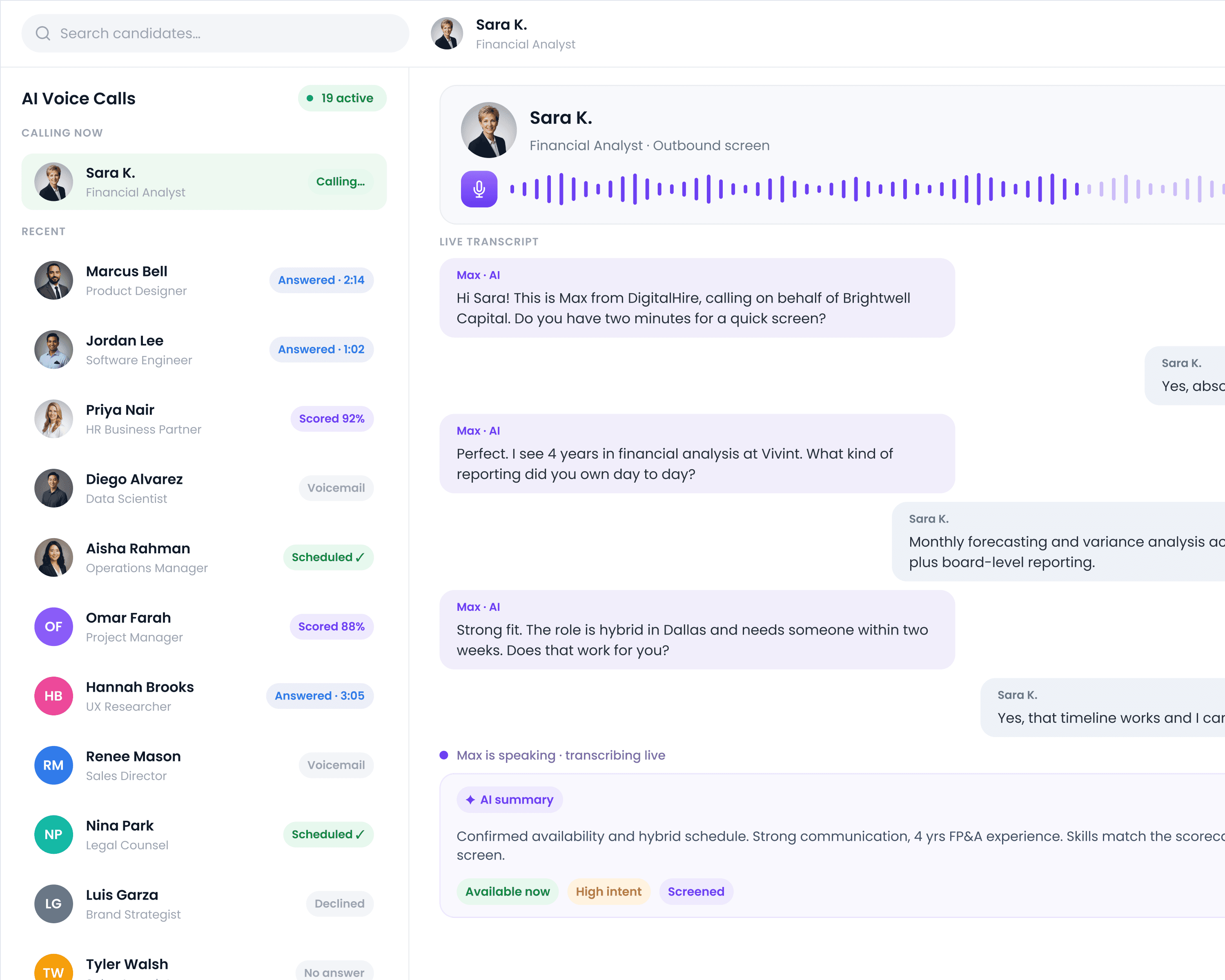 AI Voice Calling