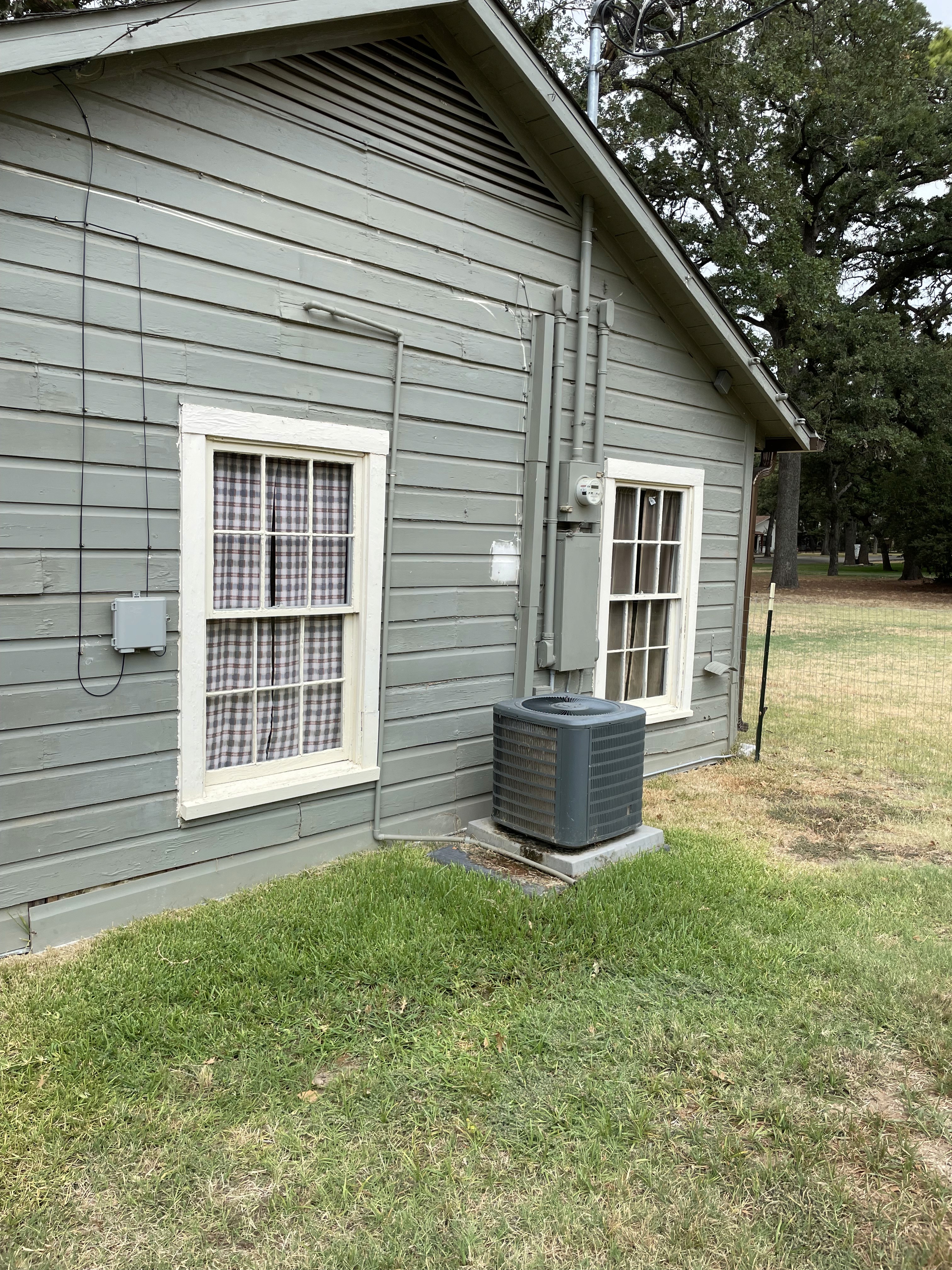 Before window installation in Fort Worth