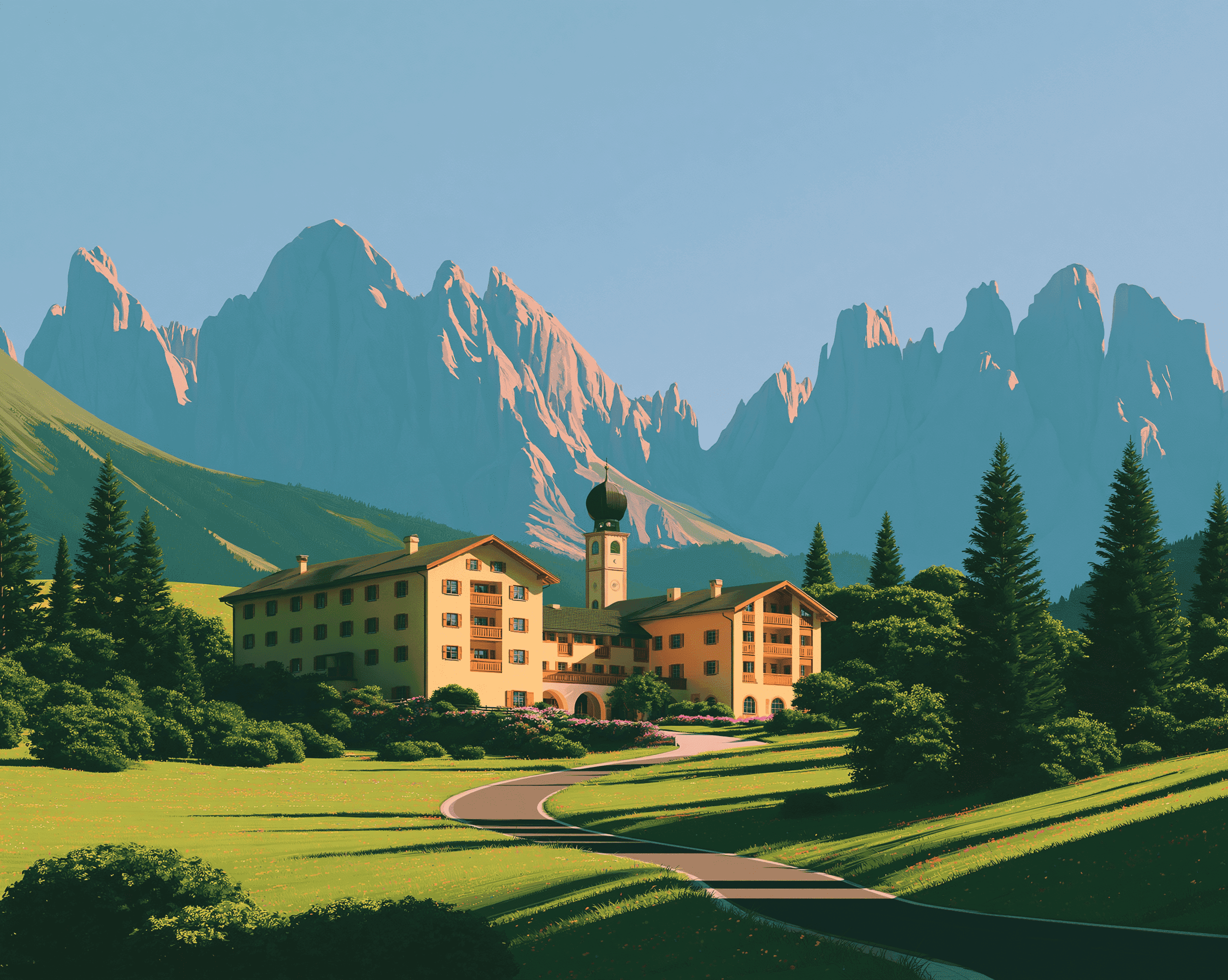 Tuscan estate