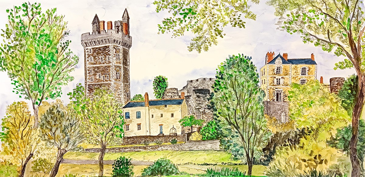 Peinture présentée au concours d'Oudon