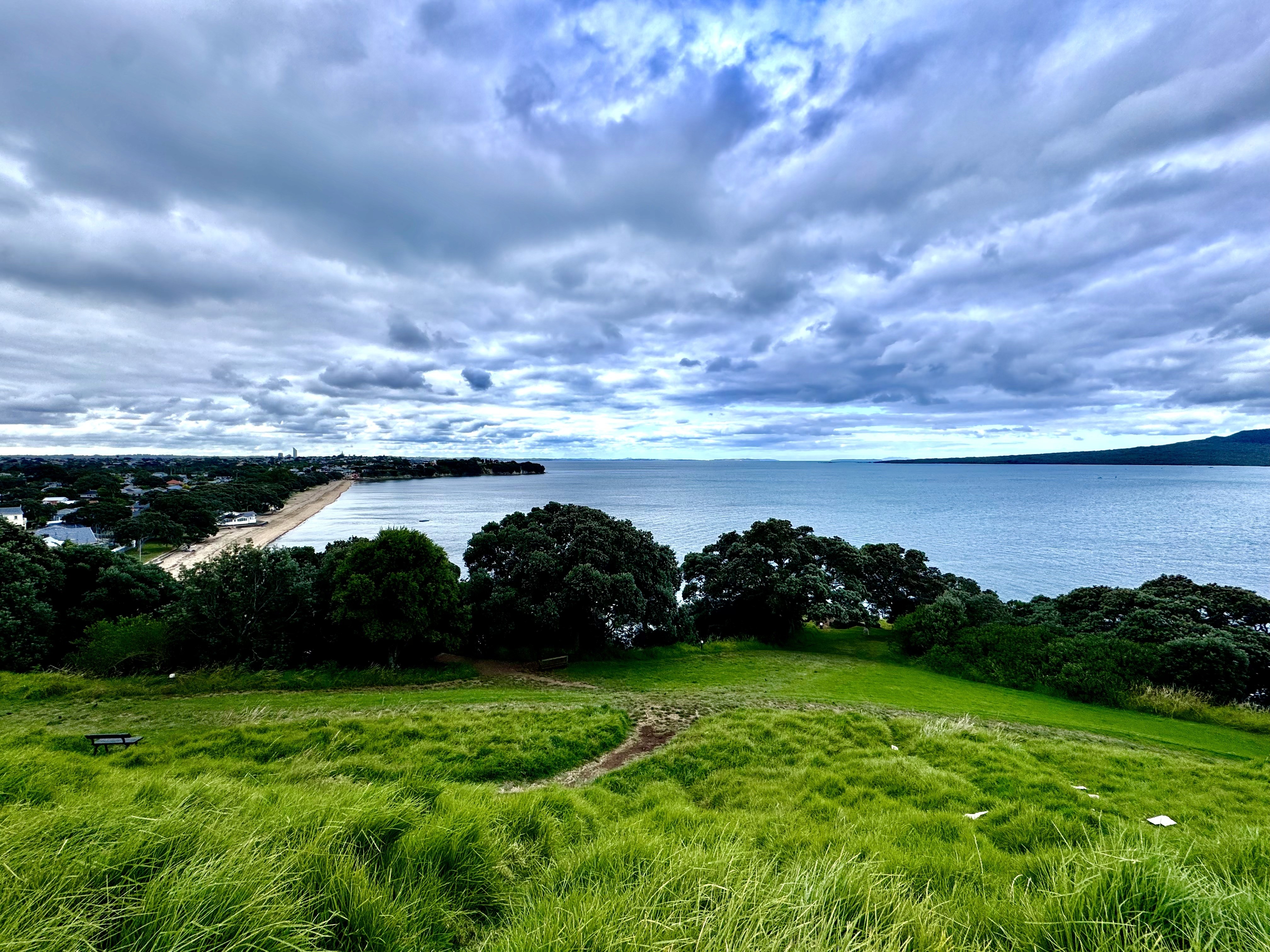 Cheltenham beach as seen from Maungauika