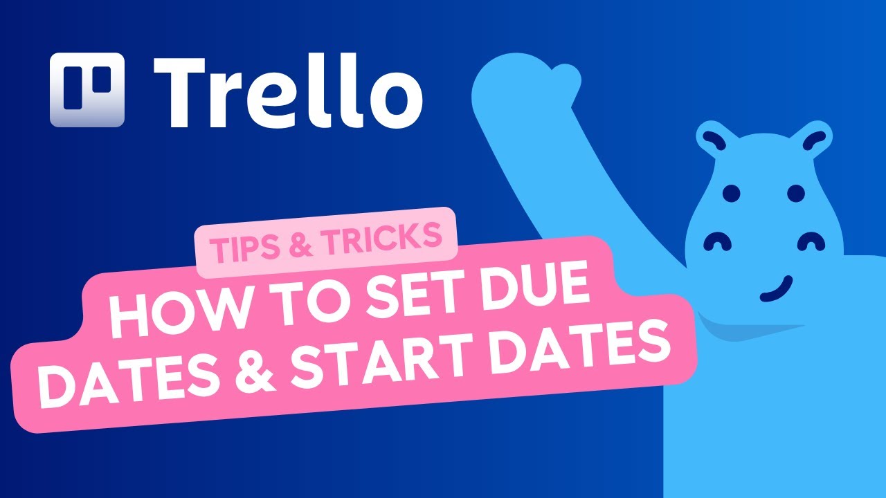How to set due dates & start dates Video Thumbnail