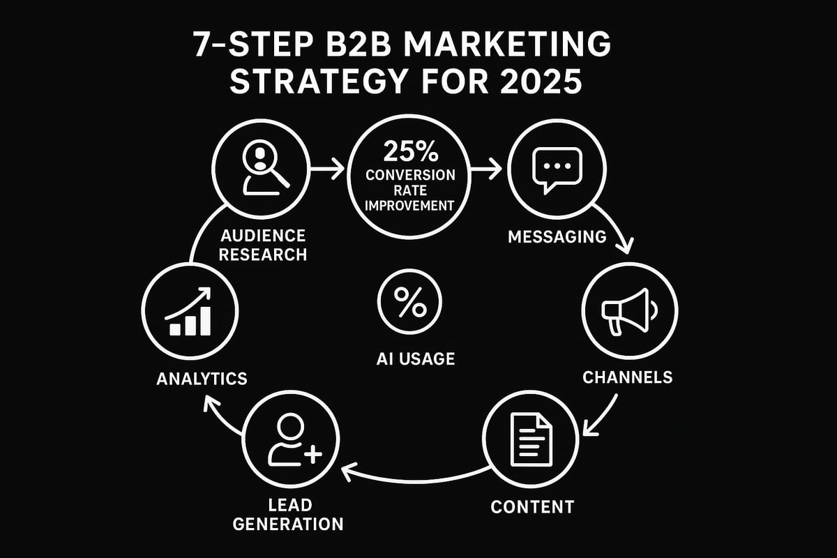 Step-by-Step B2B Marketing Strategy for 2025
