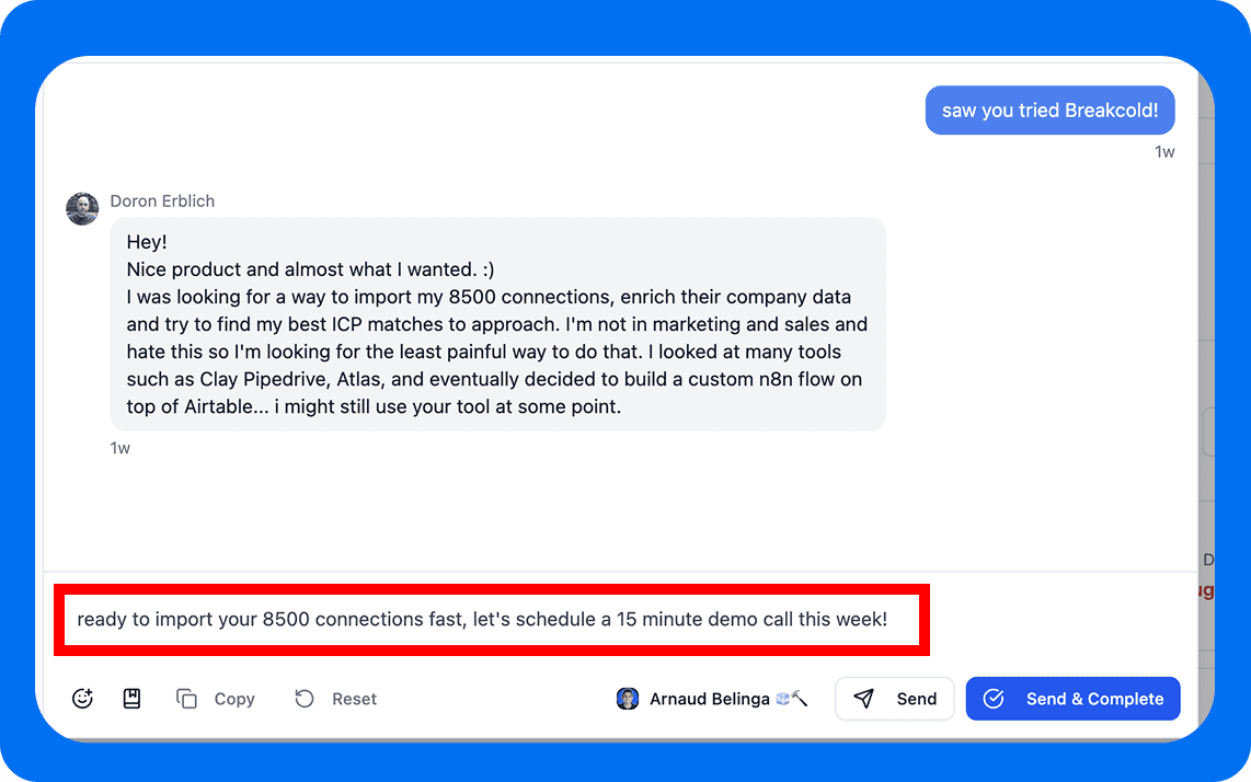 The Solution: Breakcold’s AI-Powered CRM Dashboard