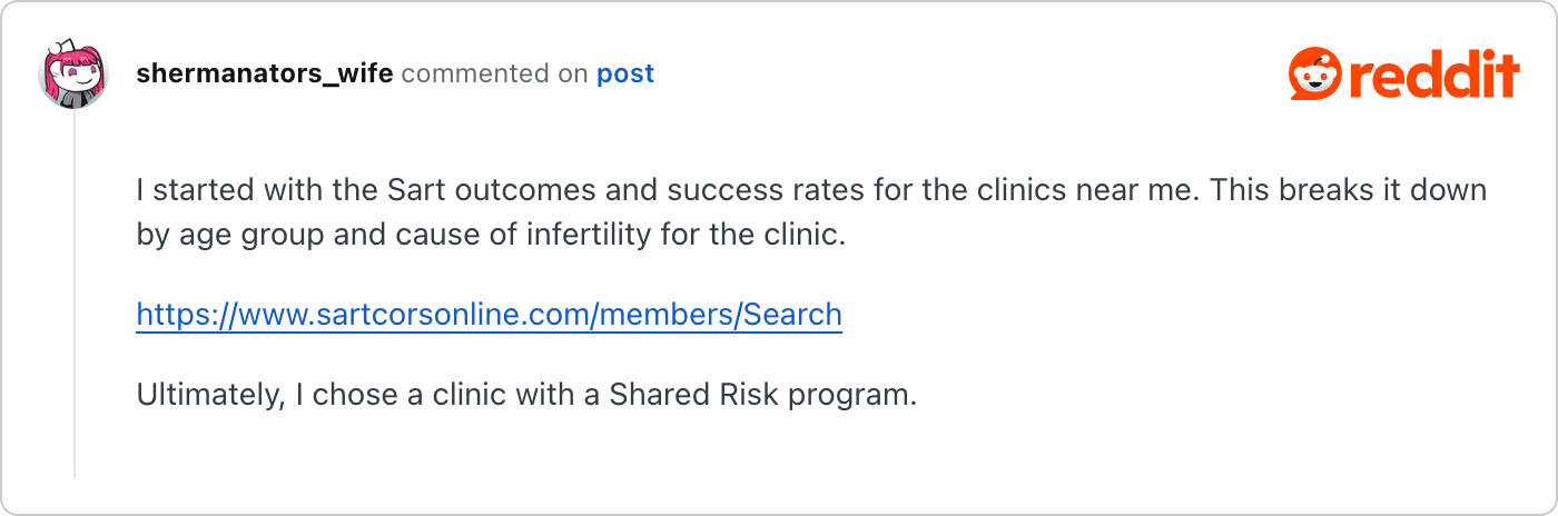 Post on Reddit