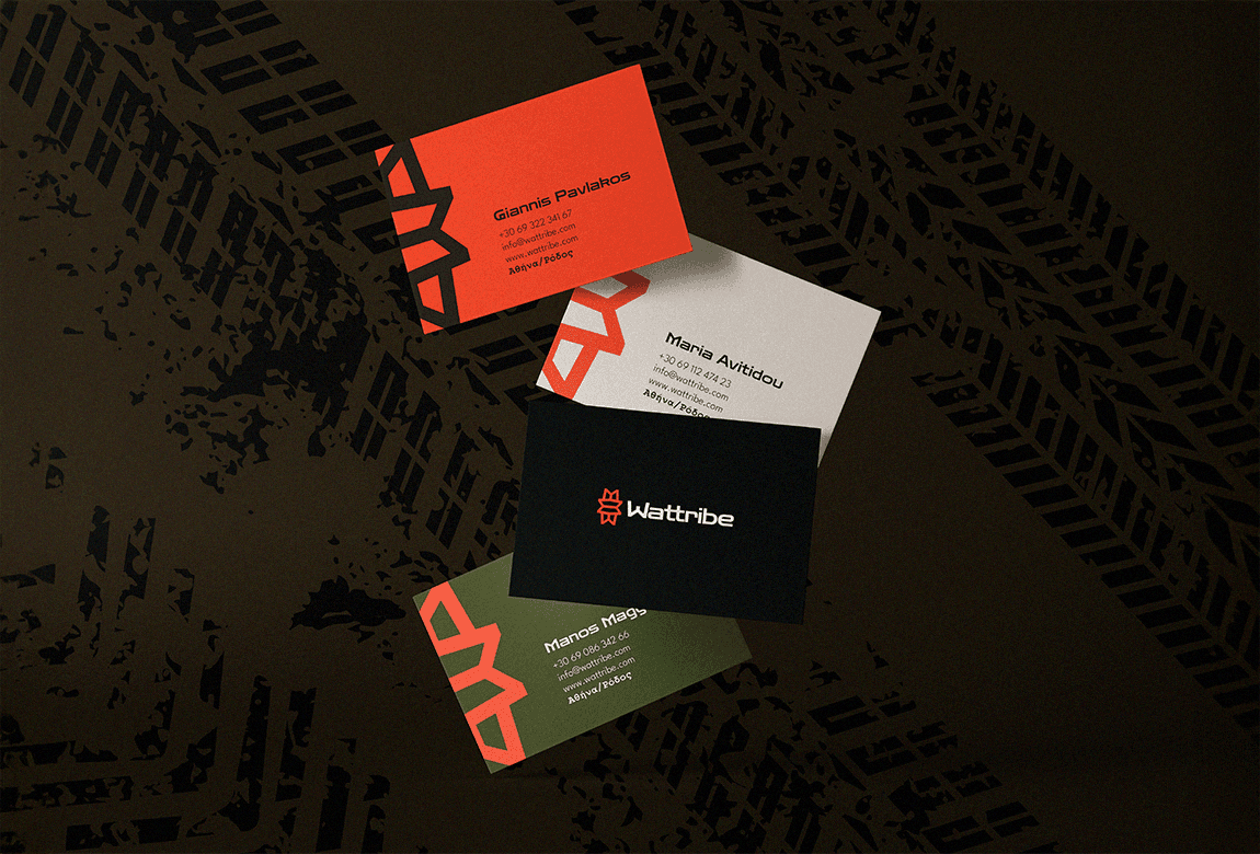 Wattribe Business cards