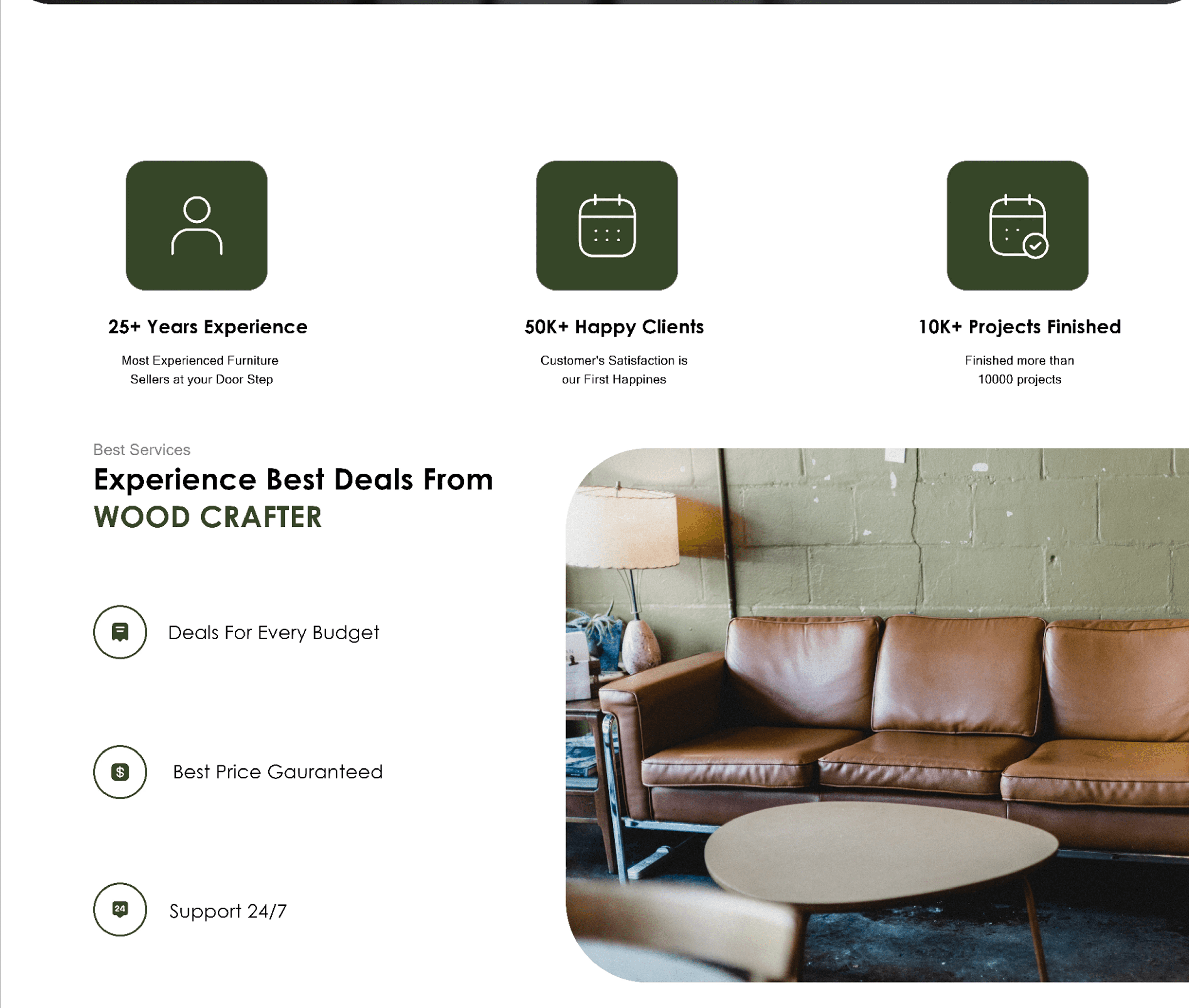 wood crafter Desktop UI